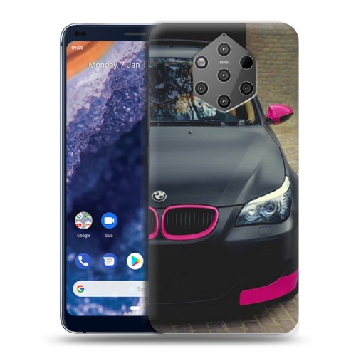 Дизайнерский силиконовый чехол для Nokia 9 PureView BMW