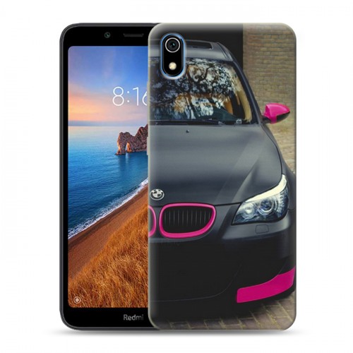 Дизайнерский силиконовый чехол для Xiaomi RedMi 7A BMW