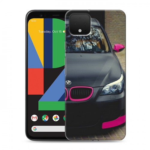 Дизайнерский пластиковый чехол для Google Pixel 4 BMW