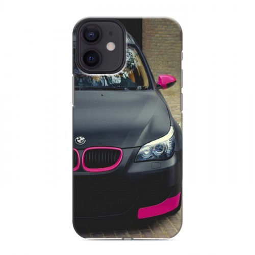 Дизайнерский пластиковый чехол для Iphone 12 Mini BMW