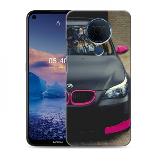 Дизайнерский силиконовый чехол для Nokia 5.4 BMW