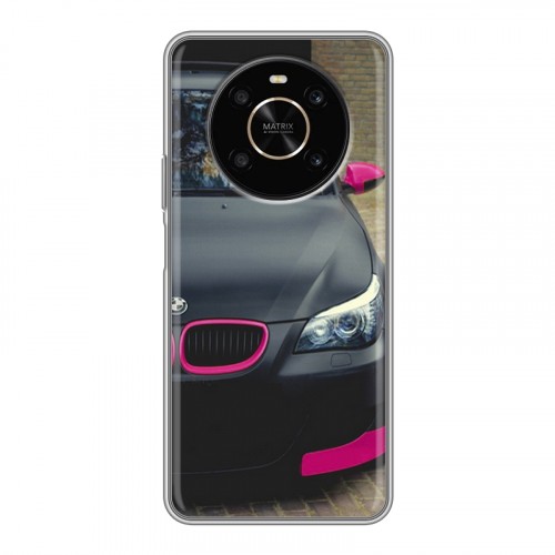Дизайнерский силиконовый с усиленными углами чехол для Huawei Honor X9 BMW