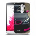 Дизайнерский пластиковый чехол для LG G3 (Dual-LTE) BMW