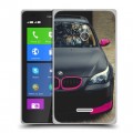 Дизайнерский силиконовый чехол для Nokia XL BMW