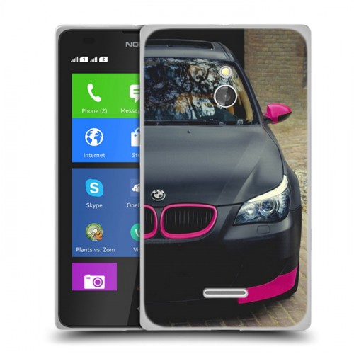 Дизайнерский силиконовый чехол для Nokia XL BMW