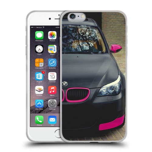 Дизайнерский силиконовый чехол для Iphone 6 Plus/6s Plus BMW