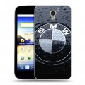 Дизайнерский пластиковый чехол для ZTE Blade A510 BMW