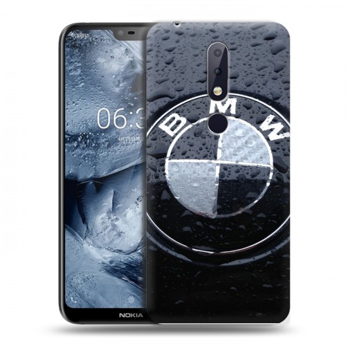 Дизайнерский пластиковый чехол для Nokia 6.1 Plus BMW