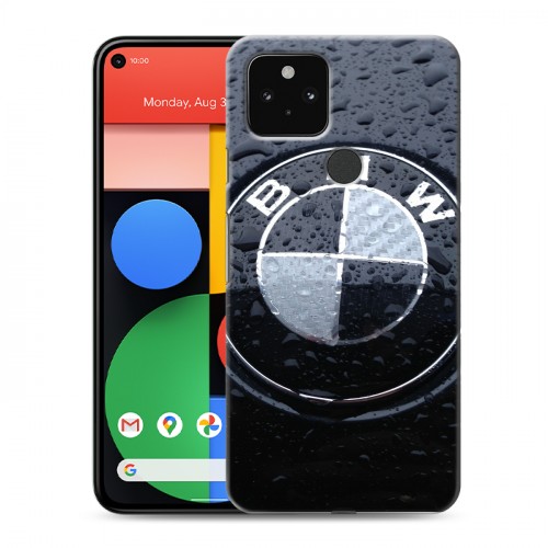 Дизайнерский пластиковый чехол для Google Pixel 5 BMW