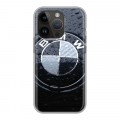Дизайнерский силиконовый чехол для Iphone 14 Pro BMW