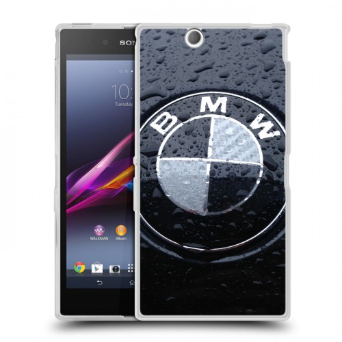 Дизайнерский пластиковый чехол для Sony Xperia Z Ultra  BMW