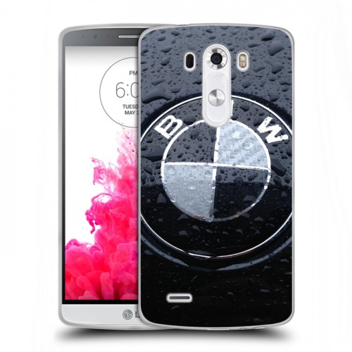 Дизайнерский пластиковый чехол для LG G3 (Dual-LTE) BMW