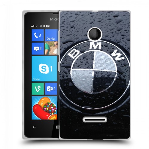 Дизайнерский пластиковый чехол для Microsoft Lumia 435 BMW