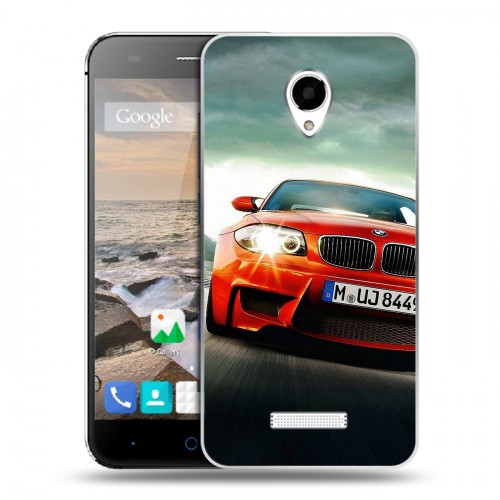 Дизайнерский силиконовый чехол для Micromax Canvas Spark BMW