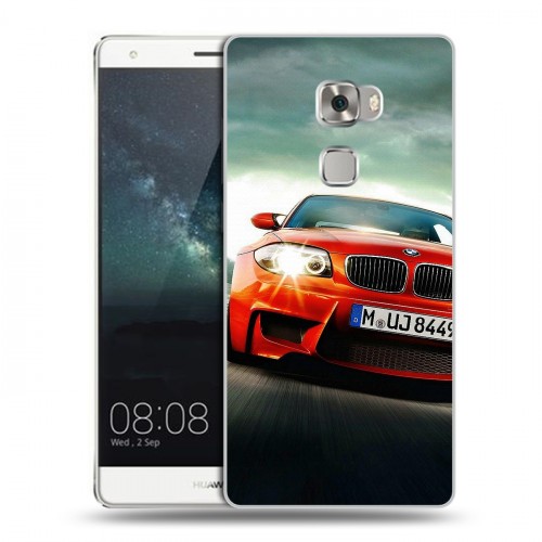 Дизайнерский пластиковый чехол для Huawei Mate S BMW