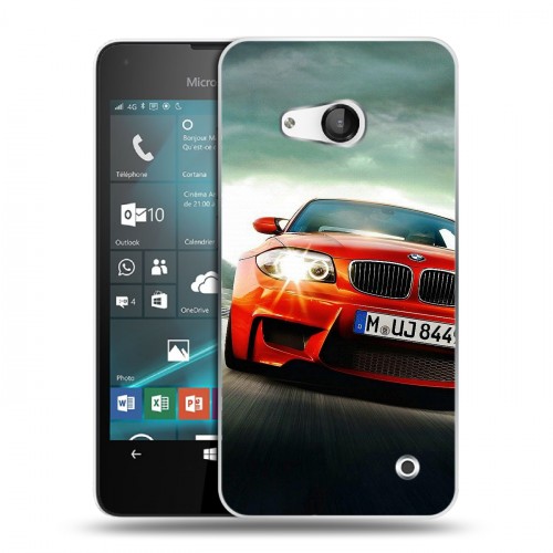 Дизайнерский пластиковый чехол для Microsoft Lumia 550 BMW