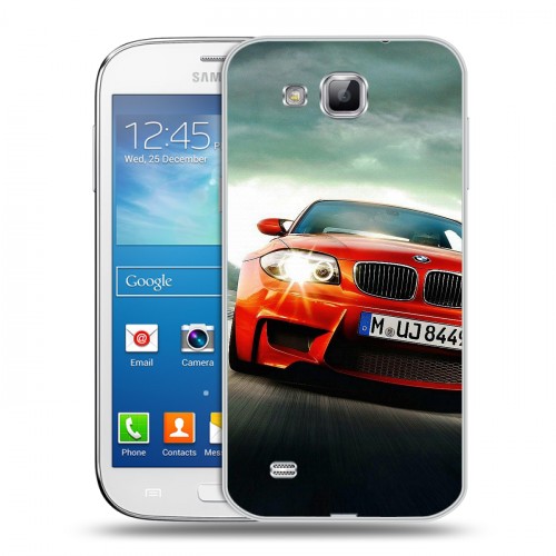 Дизайнерский пластиковый чехол для Samsung Galaxy Premier BMW