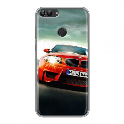 Дизайнерский силиконовый чехол для Huawei P Smart BMW