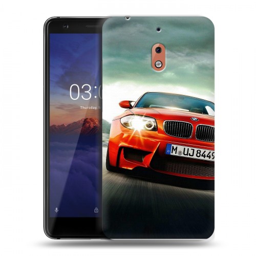 Дизайнерский пластиковый чехол для Nokia 2.1 BMW