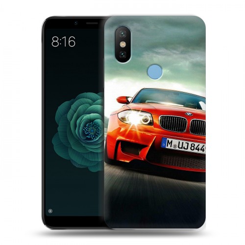 Дизайнерский силиконовый чехол для Xiaomi Mi A2 BMW