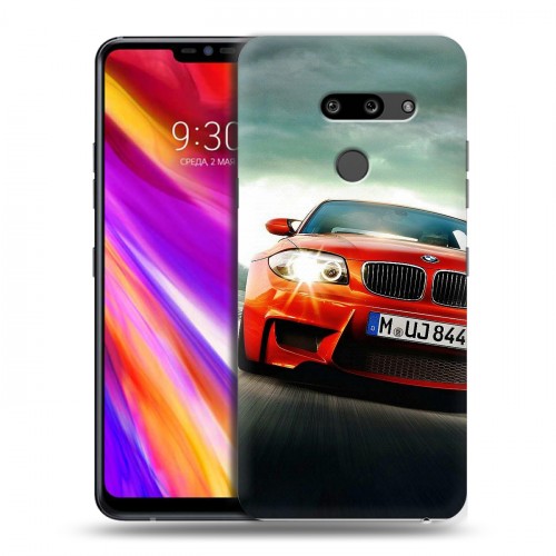 Дизайнерский пластиковый чехол для LG G8 ThinQ BMW