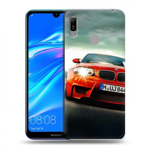 Дизайнерский пластиковый чехол для Huawei Y6 (2019) BMW