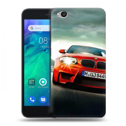 Дизайнерский пластиковый чехол для Xiaomi RedMi Go BMW