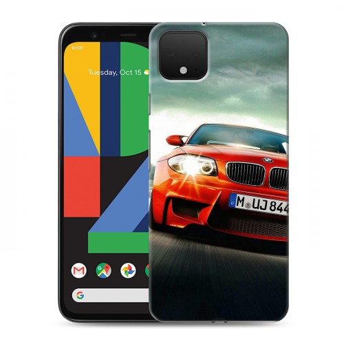 Дизайнерский пластиковый чехол для Google Pixel 4 BMW