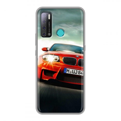 Дизайнерский силиконовый с усиленными углами чехол для Tecno Pouvoir 4 BMW