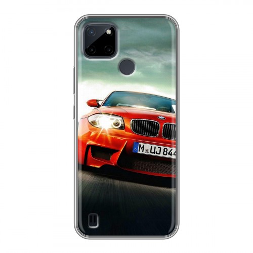 Дизайнерский силиконовый чехол для Realme C21Y BMW