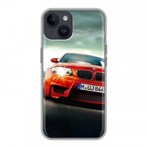 Дизайнерский пластиковый чехол для Iphone 14 BMW