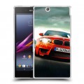 Дизайнерский пластиковый чехол для Sony Xperia Z Ultra  BMW