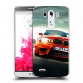 Дизайнерский пластиковый чехол для LG G3 (Dual-LTE) BMW