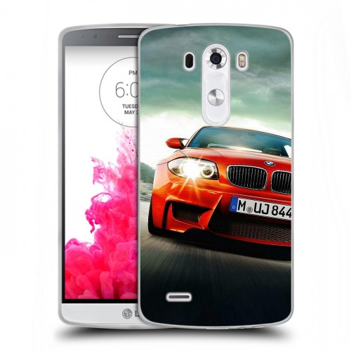 Дизайнерский пластиковый чехол для LG G3 (Dual-LTE) BMW