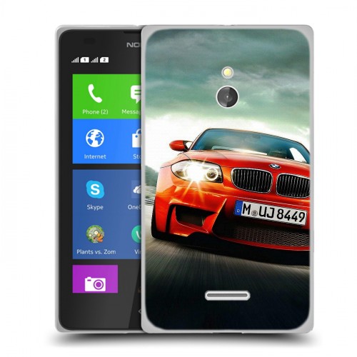 Дизайнерский силиконовый чехол для Nokia XL BMW