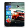 Дизайнерский пластиковый чехол для Microsoft Lumia 435 BMW