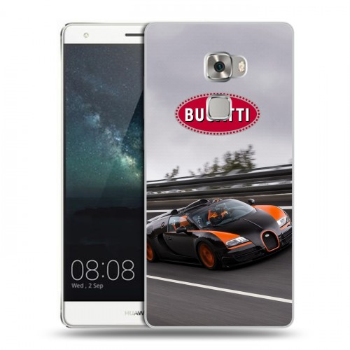 Дизайнерский пластиковый чехол для Huawei Mate S Bugatti