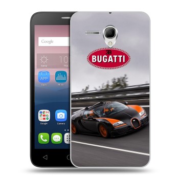 Дизайнерский силиконовый чехол для Alcatel One Touch POP 3 5.5 Bugatti (на заказ)