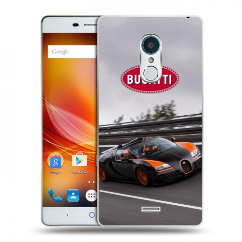 Дизайнерский пластиковый чехол для ZTE Blade X9 Bugatti