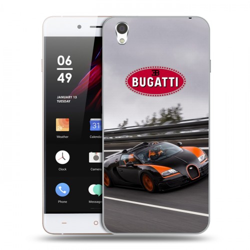 Дизайнерский пластиковый чехол для OnePlus X Bugatti