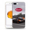 Дизайнерский пластиковый чехол для Iphone 7 Plus / 8 Plus Bugatti