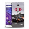 Дизайнерский пластиковый чехол для Lenovo Moto G Bugatti