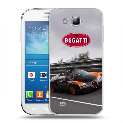 Дизайнерский пластиковый чехол для Samsung Galaxy Premier Bugatti