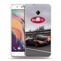 Дизайнерский пластиковый чехол для HTC One X10 Bugatti