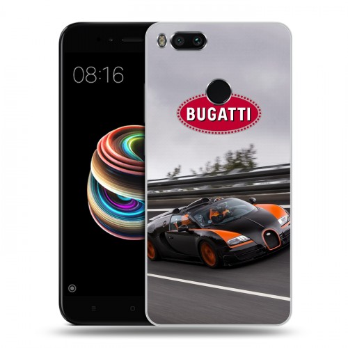 Дизайнерский пластиковый чехол для Xiaomi Mi5X Bugatti