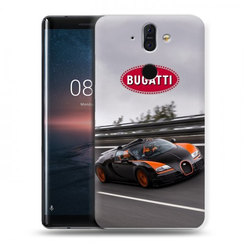 Дизайнерский пластиковый чехол для Nokia 8 Sirocco Bugatti