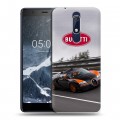 Дизайнерский пластиковый чехол для Nokia 5.1 Bugatti