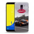 Дизайнерский пластиковый чехол для Samsung Galaxy J6 Bugatti