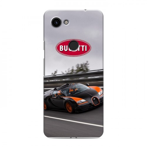 Дизайнерский пластиковый чехол для Google Pixel 3a Bugatti