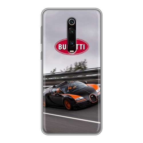 Дизайнерский силиконовый чехол для Xiaomi RedMi K20 Bugatti